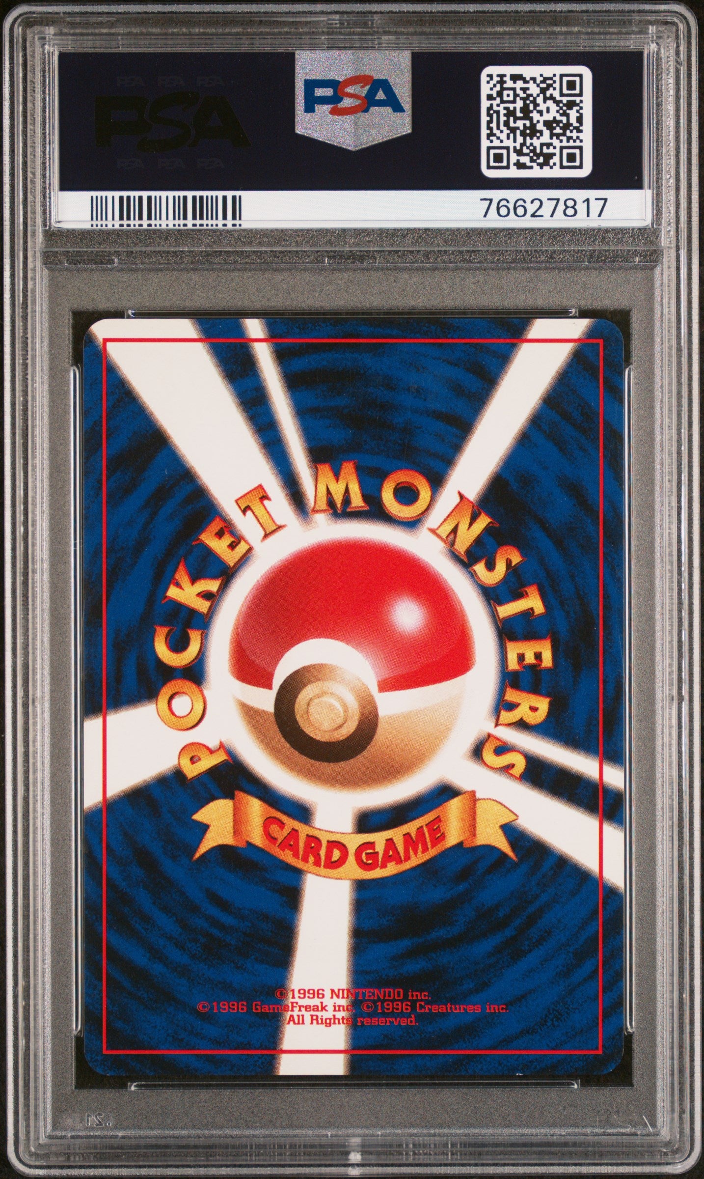 1998 Pokemon Japanese Gym #22 Lt. Surge'S Fearow PSA 9