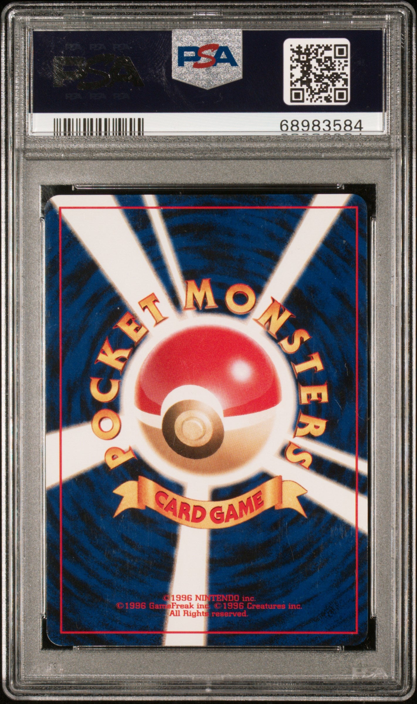 2000 Pokemon Japanese Neo 3 #225 Delibird-Holo PSA 9