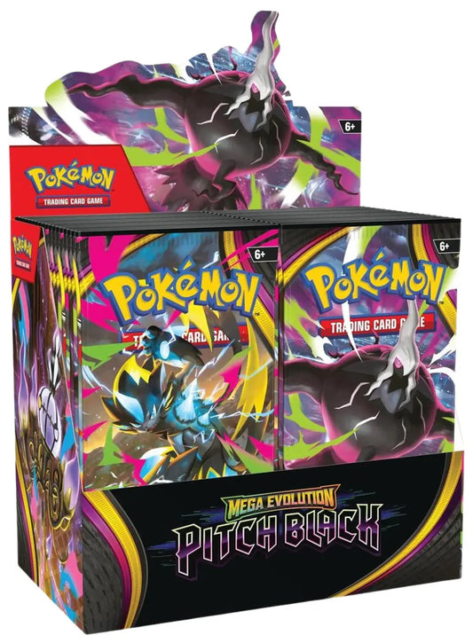 Pokémon Mega Evolution: Pitch Black Booster Box Sealed Quantity 2
