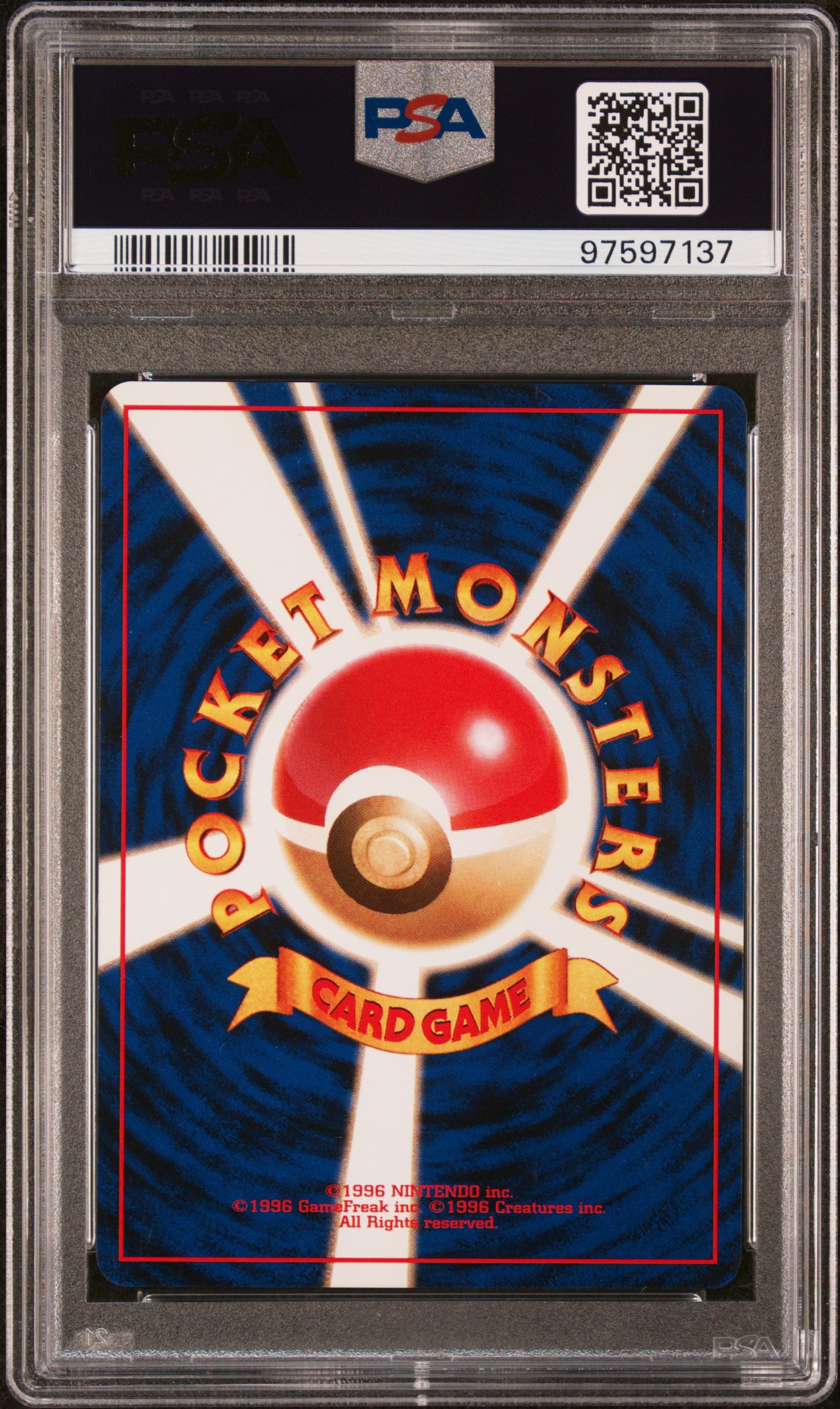 1999 Pokemon Japanese Promo Southern Islands #20 Raticate PSA 10