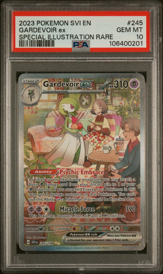 2023 Pokemon 1 Svi En-Scarlet & Violet #245 Gardevoir Ex PSA 10